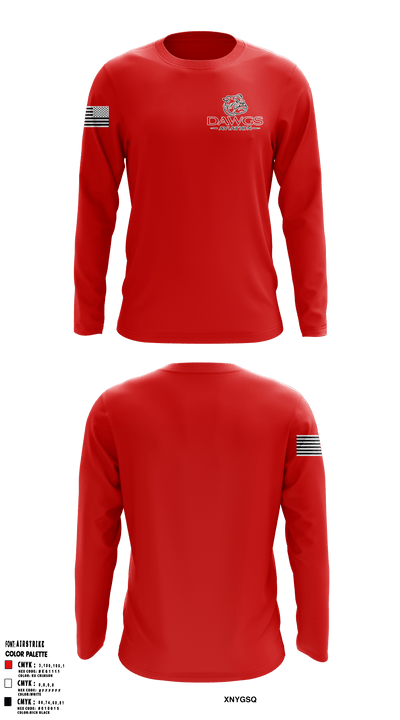 Dawgs Aviation 24782317 Long Sleeve Performance Shirt - 1