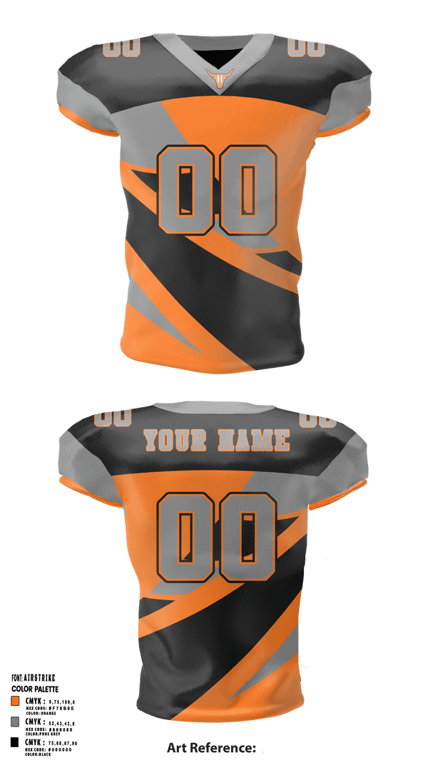 Football Jersey, Harmony Pop Warner Youth Football And Cheer, Football, Teamtime, Team time, sublimation, custom sports apparel, team uniforms, spirit wear, spiritwear, sports uniforms, custom shirts, team store, custom team store, fundraiser sports, apparel fundraiser