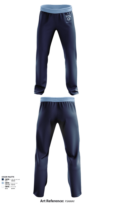 Triton Youth Basketball 72059424 Sweatpants - 1