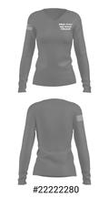 Wilbur Cross High School Volleyball 28881433 Women's Long Sleeve V-neck Shirt - 26