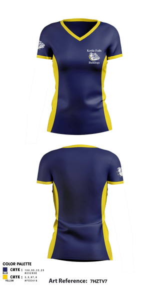Women's Short Sleeve Vneck Shirt, Kettle Falls High School Cheer, Cheer, Teamtime, Team time, sublimation, custom sports apparel, team uniforms, spirit wear, spiritwear, sports uniforms, custom shirts, team store, custom team store, fundraiser sports, apparel fundraiser
