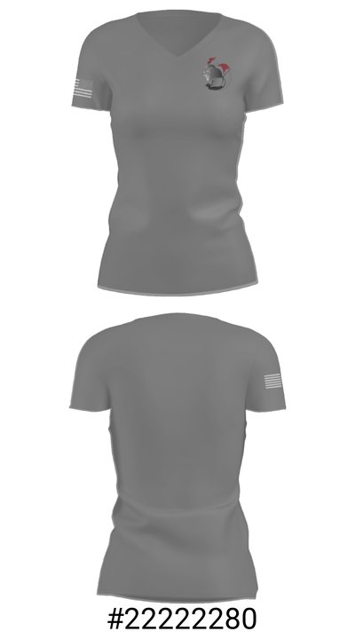 Plymouth High School Soccer 9751391 Women's Short Sleeve V-neck Shirt - 17