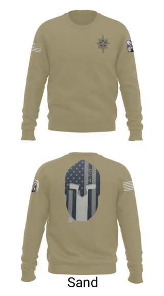 Crew Neck Sweatshirt, , National Guard, Teamtime, Team time, sublimation, custom sports apparel, team uniforms, spirit wear, spiritwear, sports uniforms, custom shirts, team store, custom team store, fundraiser sports, apparel fundraiser