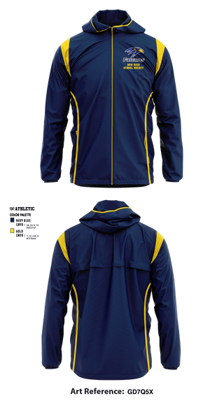 Windbreaker, Bow High School Hockey, Ice Hockey, Teamtime, Team time, sublimation, custom sports apparel, team uniforms, spirit wear, spiritwear, sports uniforms, custom shirts, team store, custom team store, fundraiser sports, apparel fundraiser