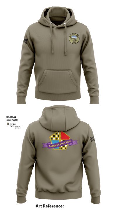 Fort Gregg-Adams MEPS 55041276 Hoodie - 4