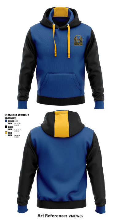 Predators 34598180 Hoodie - 1