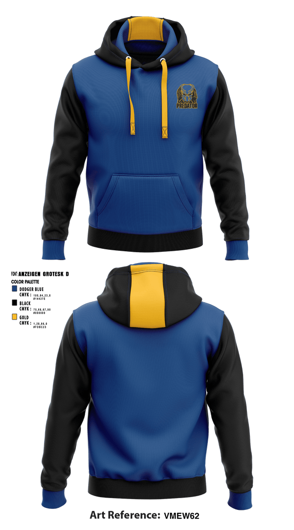Hoodie, Predators, Men's Basketball, Teamtime, Team time, sublimation, custom sports apparel, team uniforms, spirit wear, spiritwear, sports uniforms, custom shirts, team store, custom team store, fundraiser sports, apparel fundraiser
