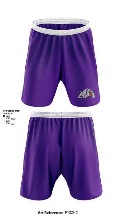 Harrisburg High School Volleyball 30681800 Athletic Shorts With Pockets - 1