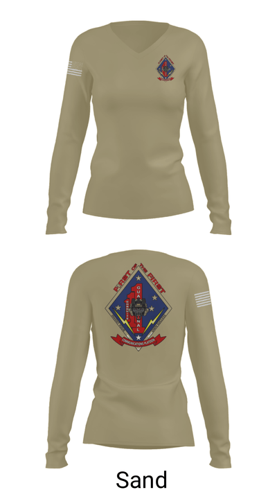 V 1/ 1 S-6 51997046 Women's Long Sleeve V-neck Shirt - 42