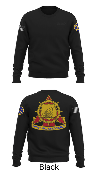 WVARNG Surface Maintenance Management Office 36945793 Crew Neck Sweatshirt - 8