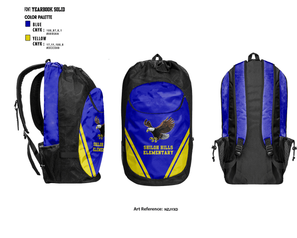 Gear Bag, Shiloh Hills Elementary, Spirit Store, Teamtime, Team time, sublimation, custom sports apparel, team uniforms, spirit wear, spiritwear, sports uniforms, custom shirts, team store, custom team store, fundraiser sports, apparel fundraiser