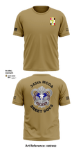 345th MCGA 98196690 Short Sleeve Performance Shirt - 3