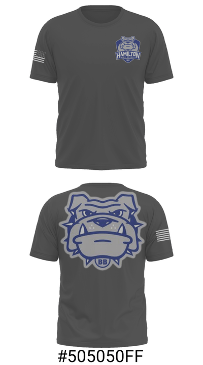 Hamilton High School Soccer 75906986 Short Sleeve Performance Shirt - 21