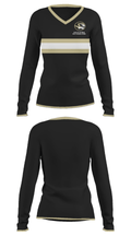 Harry S Truman High School Cheer 53004655 Women's Long Sleeve V-neck Shirt - 20