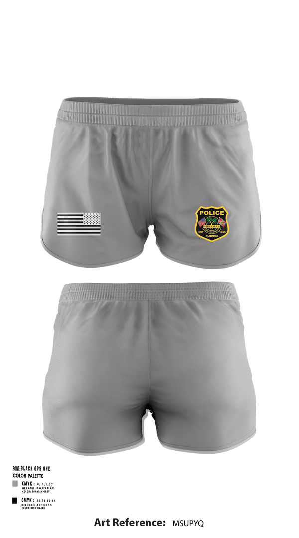 Women's Shorts, , Police, Teamtime, Team time, sublimation, custom sports apparel, team uniforms, spirit wear, spiritwear, sports uniforms, custom shirts, team store, custom team store, fundraiser sports, apparel fundraiser