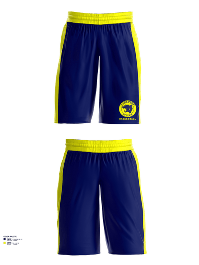 York Preparatory School Basketball 83898431 Mens Basketball Shorts - 1