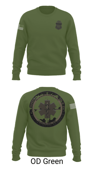 Crew Neck Sweatshirt, , Police, Teamtime, Team time, sublimation, custom sports apparel, team uniforms, spirit wear, spiritwear, sports uniforms, custom shirts, team store, custom team store, fundraiser sports, apparel fundraiser