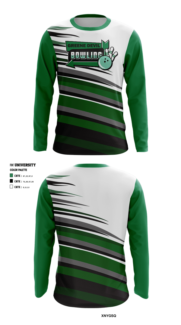 Long Sleeve Performance Shirt, Greeneville Bowling, Bowling, Teamtime, Team time, sublimation, custom sports apparel, team uniforms, spirit wear, spiritwear, sports uniforms, custom shirts, team store, custom team store, fundraiser sports, apparel fundraiser
