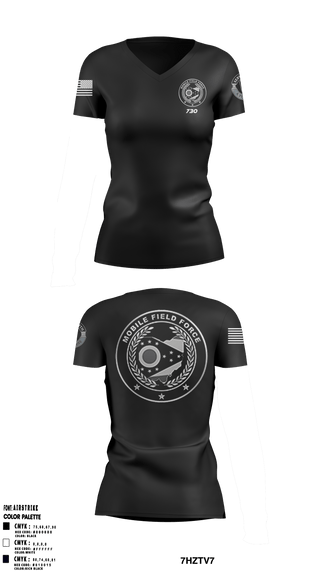 Women's Short Sleeve Vneck Shirt, , Police, Teamtime, Team time, sublimation, custom sports apparel, team uniforms, spirit wear, spiritwear, sports uniforms, custom shirts, team store, custom team store, fundraiser sports, apparel fundraiser