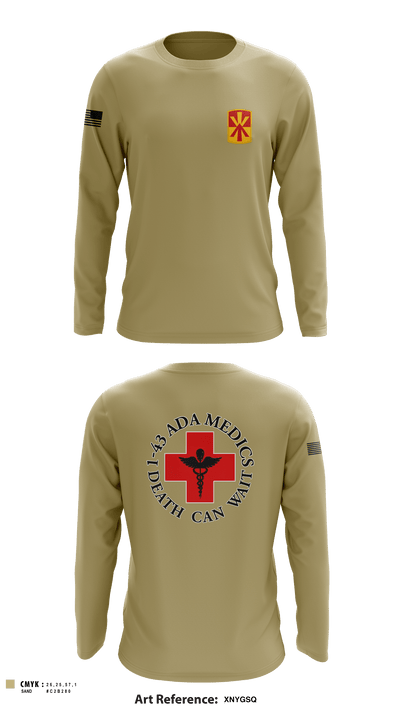 Medics, 1-43 ADA 28999239 Long Sleeve Performance Shirt - 2