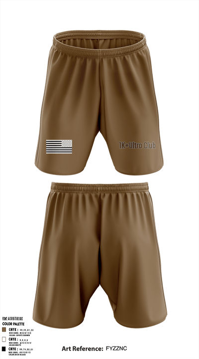 1K+ Ultra Club 51980552 Athletic Shorts With Pockets - 1
