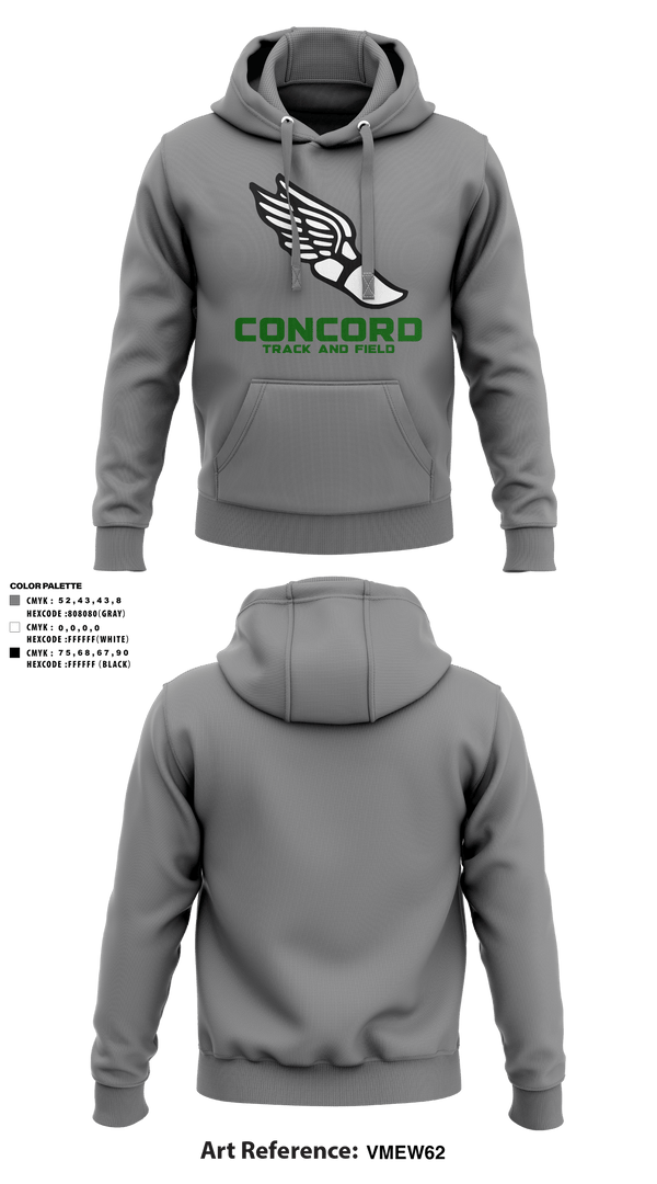 Hoodie, Concord High School Track, Cross Country, Teamtime, Team time, sublimation, custom sports apparel, team uniforms, spirit wear, spiritwear, sports uniforms, custom shirts, team store, custom team store, fundraiser sports, apparel fundraiser
