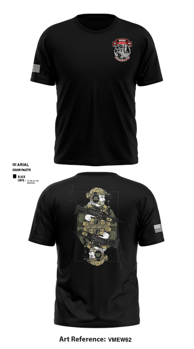 Blackjacks 79166270 Short Sleeve Performance Shirt - 1