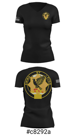 Women's Short Sleeve Vneck Shirt, , Army, Teamtime, Team time, sublimation, custom sports apparel, team uniforms, spirit wear, spiritwear, sports uniforms, custom shirts, team store, custom team store, fundraiser sports, apparel fundraiser