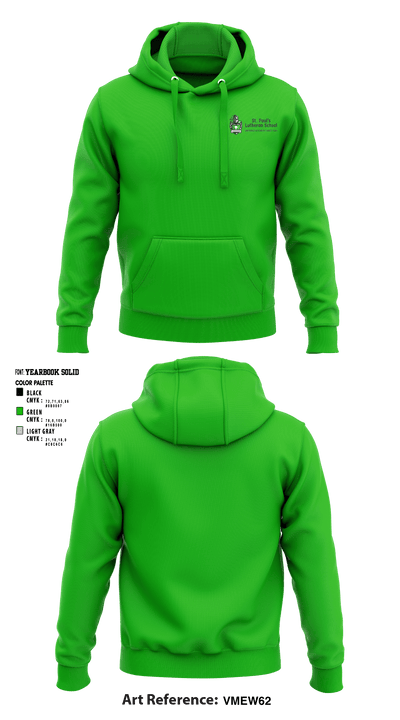 St Pauls Evangelical Lutheran School 11687523 Hoodie - 2