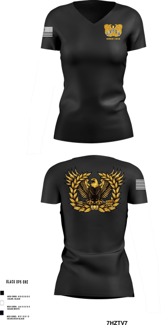 Women's Short Sleeve Vneck Shirt, U11Warrant Officers, Army, Teamtime, Team time, sublimation, custom sports apparel, team uniforms, spirit wear, spiritwear, sports uniforms, custom shirts, team store, custom team store, fundraiser sports, apparel fundraiser