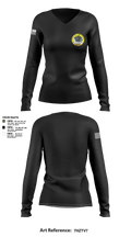 CES 98174313 Women's Long Sleeve V-neck Shirt - 3