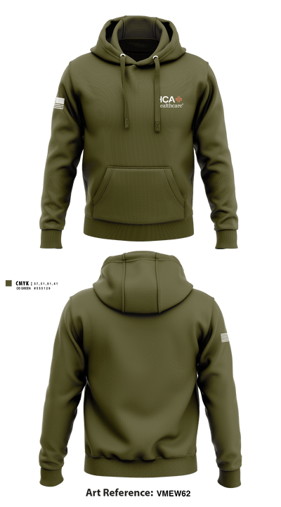 HCA HEALTHCARE 97224522 Hoodie - 1