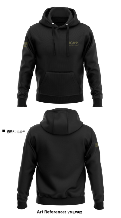 HCA HEALTHCARE 97224522 Hoodie - 4