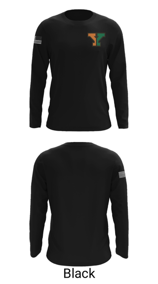 Long Sleeve Performance Shirt, Yough Senior High School Bowling, Bowling, Teamtime, Team time, sublimation, custom sports apparel, team uniforms, spirit wear, spiritwear, sports uniforms, custom shirts, team store, custom team store, fundraiser sports, apparel fundraiser