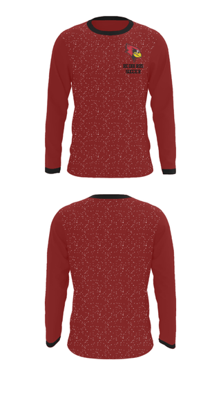Long Sleeve Performance Shirt, Redbirds Soccer, Men's Soccer, Teamtime, Team time, sublimation, custom sports apparel, team uniforms, spirit wear, spiritwear, sports uniforms, custom shirts, team store, custom team store, fundraiser sports, apparel fundraiser