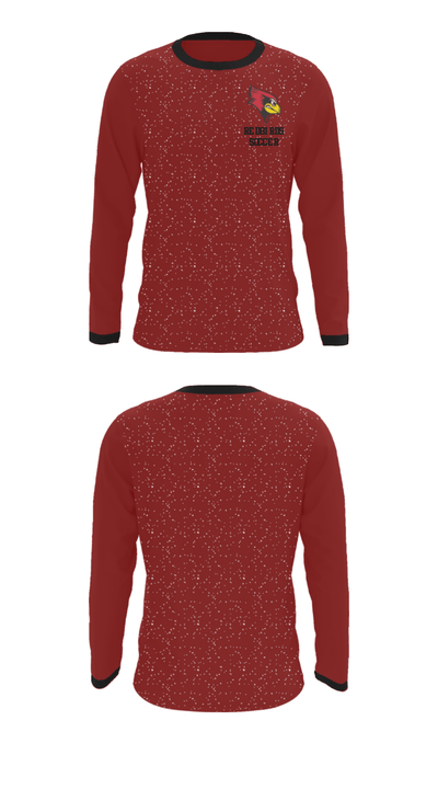 Redbirds Soccer 8871614 Long Sleeve Performance Shirt - 35