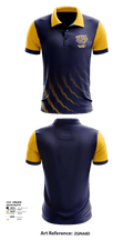 West Genesee Senior High School Wrestling 22664786 Short Sleeve Performance Polo - 1