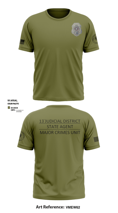 District 13 TF 92193766 Short Sleeve Performance Shirt - 4