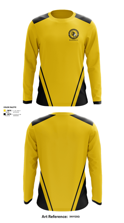 Seminole Sports Baseball 73593876 Long Sleeve Performance Shirt - 1