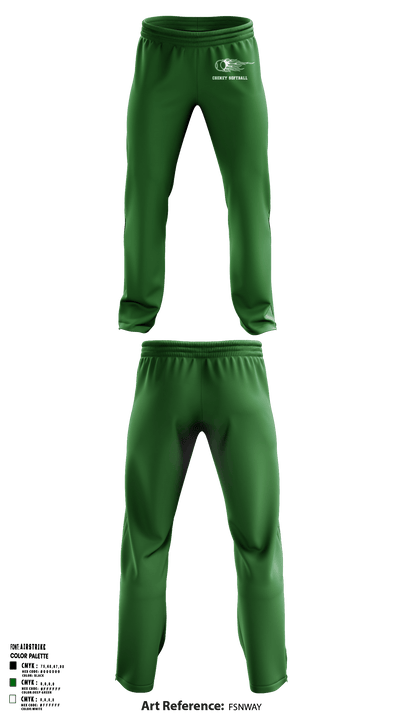 Cheney Technical High School 22342832 Sweatpants - 2