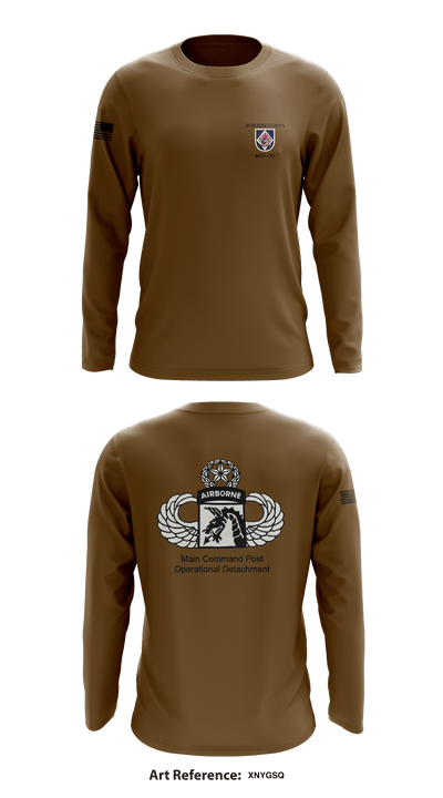 MCPOD-XVIII ABN CORPS 34488688 Long Sleeve Performance Shirt - 9
