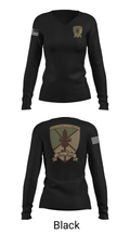 6-17 CAV 92718622 Women's Long Sleeve V-neck Shirt - 39