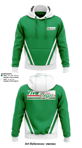 Hoodie, Viva coffee, , Teamtime, Team time, sublimation, custom sports apparel, team uniforms, spirit wear, spiritwear, sports uniforms, custom shirts, team store, custom team store, fundraiser sports, apparel fundraiser