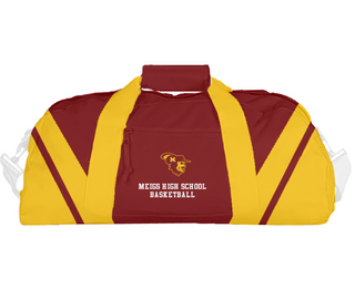 Duffle Bag, Meigs High School Basketball, Women's Basketball, Teamtime, Team time, sublimation, custom sports apparel, team uniforms, spirit wear, spiritwear, sports uniforms, custom shirts, team store, custom team store, fundraiser sports, apparel fundraiser