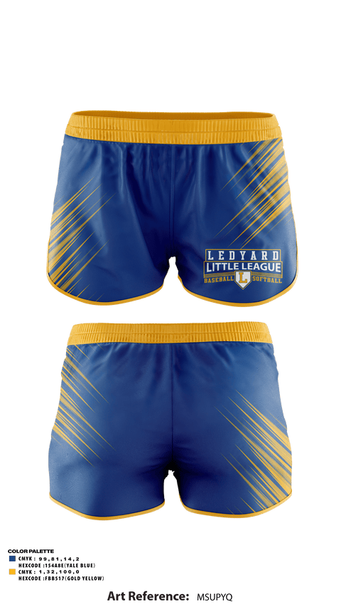 Track Shorts, Ledyard Little League Softball, Softball, Teamtime, Team time, sublimation, custom sports apparel, team uniforms, spirit wear, spiritwear, sports uniforms, custom shirts, team store, custom team store, fundraiser sports, apparel fundraiser