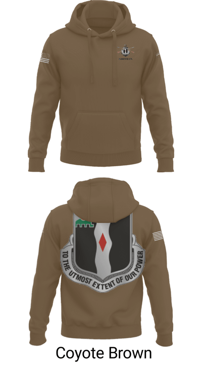3rd Battalion 60th infantry Regiment River Raiders 94205182 Hoodie - 16