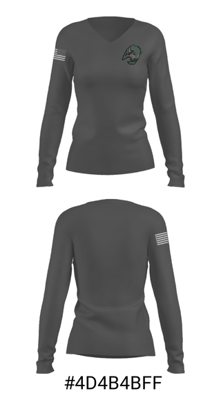 Women's Long Sleeve Vneck Shirt, Prairie View High School Volleyball, Women's Volleyball, Teamtime, Team time, sublimation, custom sports apparel, team uniforms, spirit wear, spiritwear, sports uniforms, custom shirts, team store, custom team store, fundraiser sports, apparel fundraiser