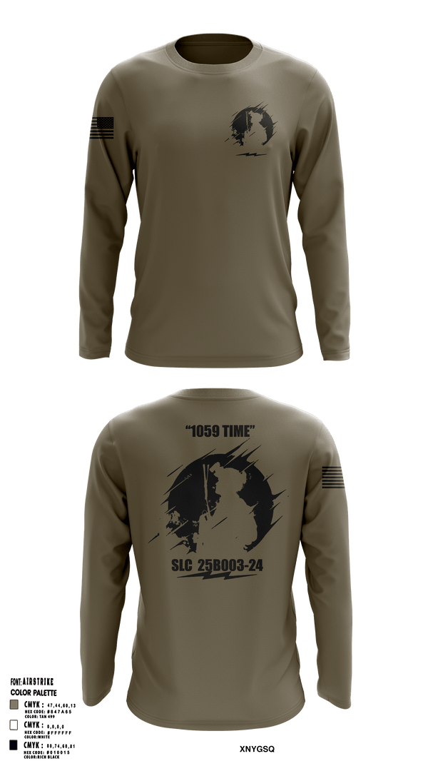 Long Sleeve Performance Shirt, SLC 25B003 24, Army, Teamtime, Team time, sublimation, custom sports apparel, team uniforms, spirit wear, spiritwear, sports uniforms, custom shirts, team store, custom team store, fundraiser sports, apparel fundraiser