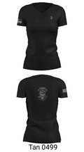 Rangers 76653179 Women's Short Sleeve V-neck Shirt - 23