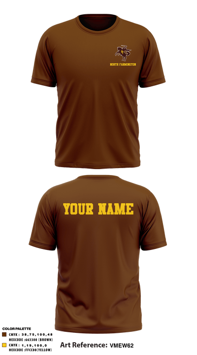 North Farmington High School Basketball 37037275 Short Sleeve Performance Shirt - 31